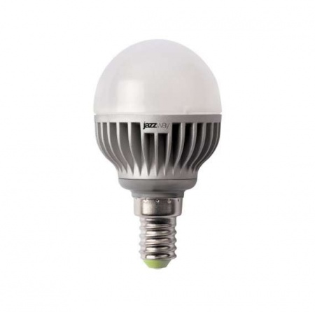Лампа светодиодная PLED-G45 6Вт шар 4000К белый E14 450лм 230В JazzWay 4690601010902 263042