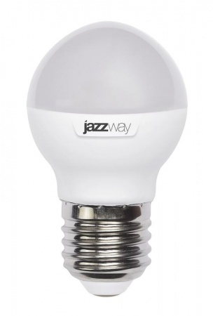 Лампа светодиодная PLED-SP G45 9Вт шар 3000К тепл. бел. E27 820лм 230В JazzWay 4897062859631 423599