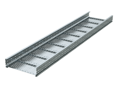 Лоток перфорированный 800х200 L3000 сталь 1.5мм тяжелый (лонжерон) ДКС USM328 1002501