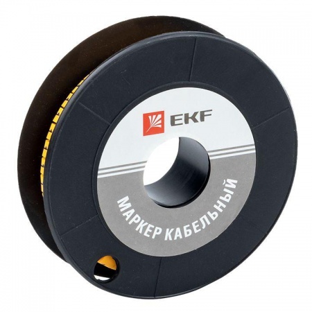 Маркер каб. 1.5кв.мм "1" (к-1000ед) (ЕС-0) EKF plc-KM-1.5-1 261184