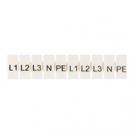 Маркеры для JXB-ST 4 с символами "L1. L2. L3. N. PE" (уп.10шт) PROxima EKF zb-st-4-L-1-3 1248387