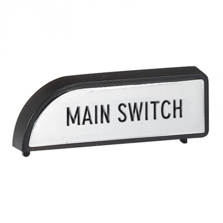 Маркировка "Main Switch" для выключателя-разъединителя Leg 022282 1013373