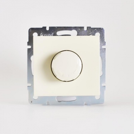 Механизм светорегулятора Рейн 500Вт с фильтром и предохранителем крем. Lezard 703-0388-117 450533