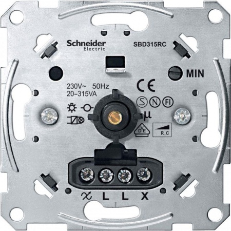 Механизм светорегулятора СП поворотный Merten емк. нагр. 315Вт SchE MTN5136-0000 1115959