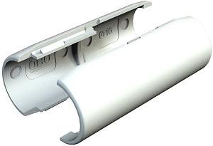 Муфта соединительная для труб Quick-Pipe М32 свет. сер. 2953 M M32 LGR (уп.10шт) OBO 2153835 252782