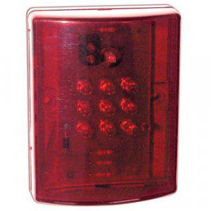 Оповещатель охранно-пожарный световой Искра 24В 8мА IP41 80х60х23мм 229469 505020