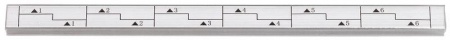 Панель маркировочная на 10 пар плинтов типа Krone сер. ITK MP10P-0135 301960