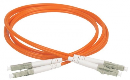 Патч-корд оптический коммутационный соединительный для многомодового кабеля (MM); 50/125 (OM2); LC/UPC-LC/UPC (Duplex) (дл.100м) ITK FPC50-LCU-LCU-C2L-100M 412335
