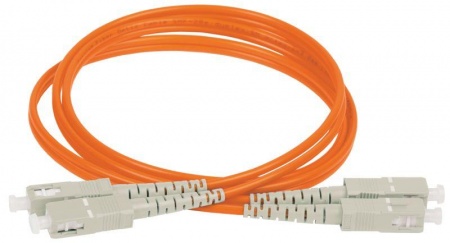 Патч-корд оптический коммутационный соединительный для многомодового кабеля (MM); 50/125 (OM2); SC/UPC-SC/UPC (Duplex) (дл.100м) ITK FPC50-SCU-SCU-C2L-100M 412347