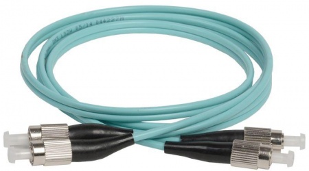Патч-корд оптический коммутационный соединительный для многомодового кабеля (MM); 50/125 (OM3); FC/UPC-FC/UPC (Duplex) (дл.100м) ITK FPC5003-FCU-FCU-C2L-100M 412360