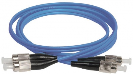 Патч-корд оптический коммутационный соединительный для многомодового кабеля (MM); 50/125 (OM4); FC/UPC-FC/UPC (Duplex) (дл.100м) ITK FPC5004-FCU-FCU-C2L-100M 412393