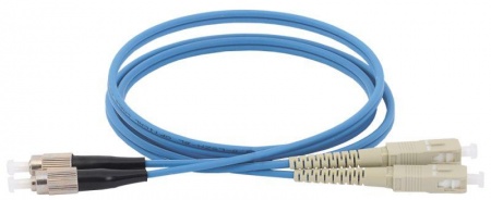 Патч-корд оптический коммутационный соединительный для многомодового кабеля (MM); 50/125 (OM4); SC/UPC-FC/UPC (Duplex) (дл.100м) ITK FPC5004-SCU-FCU-C2L-100M 412574