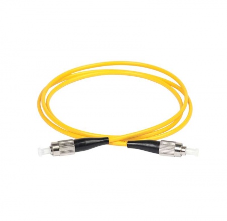 Патч-корд оптический коммутационный соединительный для одномодового кабеля (SM); 9/125 (OS2); FC/UPC-FC/UPC; одинарного исполнения (Simplex); LSZH; (дл.1м) ITK FPC09-FCU-FCU-C1L-1M 401844