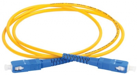 Патч-корд оптический коммутационный соединительный для одномодового кабеля (SM); 9/125 (OS2); SC/UPC-SC/UPC (Simplex) (дл.100м) ITK FPC09-SCU-SCU-C1L-100M 412302