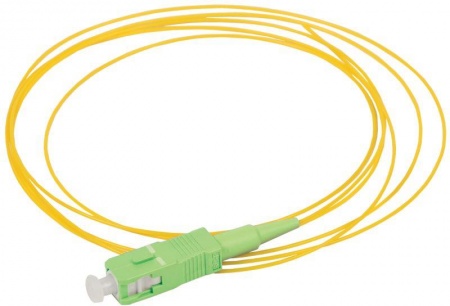 Пигтейл для одномодового кабеля (SM); 9/125 (OS2); SC/APC; LSZH (дл.1.5м) ITK FPT09-SCA-C1L-1M5 401838