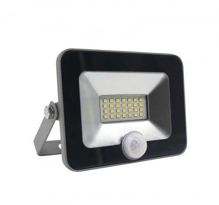 Прожектор PFL-C-SMD-20w sensor LED 20Вт IP54 6500К JazzWay 4895205001459 423585