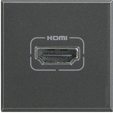 Разъем HDMI Axolute антрацит Leg BTC HS4284 1038866