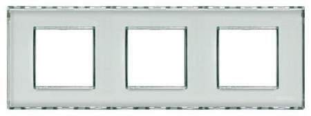 Рамка 3-м LivingLight прямоугол. Kristall Leg BTC LND4802M3KR 1041674