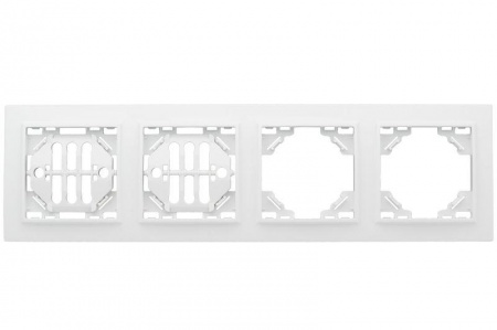 Рамка 4-м Минск горизонтальная бел. Basic EKF ERM-G-304-10 453861