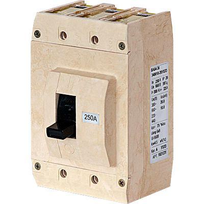 Выключатель авт. ВА04-36-340010-20УХЛ3 320А 660В без комплекта зажимов Контактор 1021345 1172559