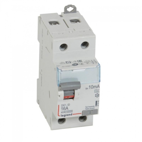 Выключатель дифференциального тока (УЗО) 2п 16А 10мА тип A DX3 Leg 411550 1015629