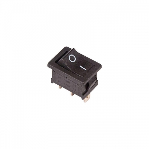 Выключатель клавишный 250В 6А (3с) (ON)-ON черн. Б/Фикс Mini (RWB-202 SC-768) Rexant 36-2140 499631