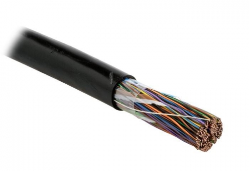 Кабель витая пара UUTP100-C3-S24-OUT-PE-BK U/UTP кат.3 100 пар (24 AWG) ож (solid) внешн. UV PE -40град.C - +50град.C черн. Hyperline 19865 1202941