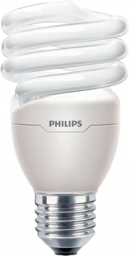 Лампа люминесцентная компакт. Tornado T2 8y 20Вт E27 спиральная 2700К WW PHILIPS 929689848313 / 871829166296900 198885