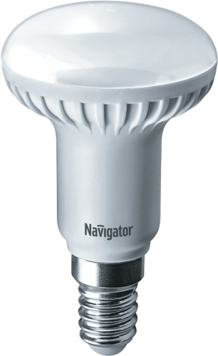 Лампа светодиодная 94 259 NLL-R50-5-230-2.7K-E14 5Вт 2700К тепл. бел. E14 375лм 220-240В Navigator 94259 200663