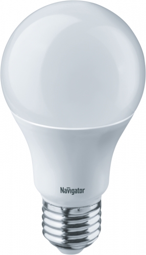 Лампа светодиодная 94 386 NLL-A55-7-230-4K-E27 7Вт грушевидная 4000К белый E27 560лм 170-260В Navigator 94386 257788
