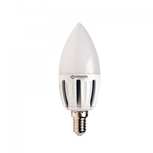 Лампа светодиодная LED KOSMOS premium 5Вт Свеча E14 230В 4500К Космос KLED5wCN230vE1445 260621