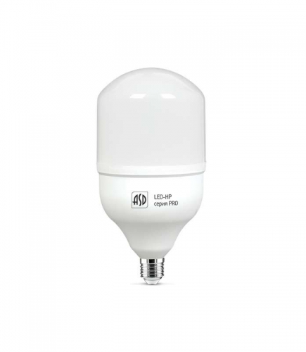 Лампа светодиодная LED-HP-PRO 50Вт 230В E27 с адаптером E40 6500К 4500Лм ASD 4690612011967 468433