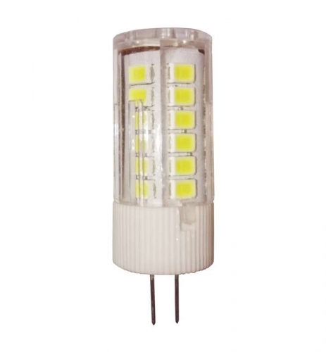 Лампа светодиодная LED-JC-standard 3Вт капсульная 4000К белый G4 270лм 12В ASD 4690612004648 443343