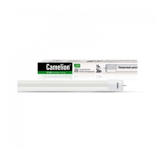 Лампа светодиодная LED18-T8-120/845/G13 18Вт 220В 25-pack Camelion 13259 501233