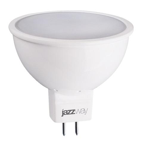 Лампа светодиодная PLED-ECO-JCDR 5Вт 3000К тепл. бел. GU5.3 400лм 220-240В JazzWay 4690601037077 331826