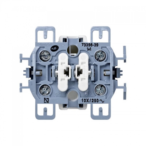 Механизм выключателя 2-кл. ОП 10А 250В Simon73 73398-39 255770