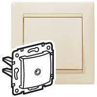 Механизм розетки TV СП Valena сл. кость (DIY-упак.) Leg 695618 91427