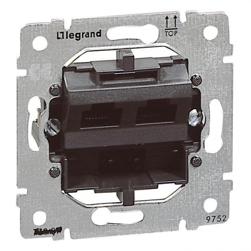 Механизм розетки информ. 2-м СП Galea Life RJ45 9конт. 5E FTP Leg 775762 130793