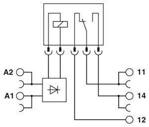 Модуль реле универс. PLC-RSC- 24DC/21 24В DC Phoenix Contact 2966171 321261