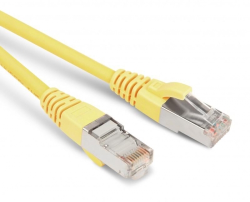 Патч-корд PC-LPM-SFTP-RJ45-RJ45-C5e-0.5M-LSZH-YL SF/UTP экран. кат.5e LSZH 0.5м жел. Hyperline 264317 1201297