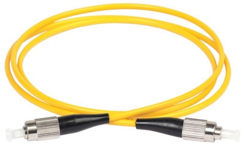Патч-корд оптический коммутационный соединительный для одномодового кабеля (SM); 9/125 (OS2); FC/UPC-FC/UPC; одинарного исполнения (Simplex); LSZH (дл.2м) ITK FPC09-FCU-FCU-C1L-2M 401845