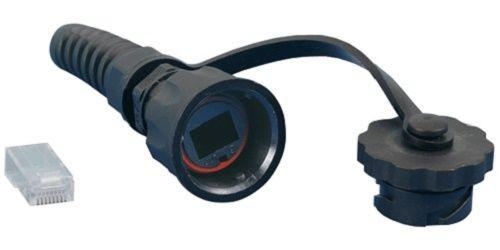 Разъем промышленный PLUG-IE-8P8C-P-C5-SH RJ45 (8P8C) под витую пару IP67 кат.5e с защ. крышкой экран. (SH) Hyperline 47307 1201724