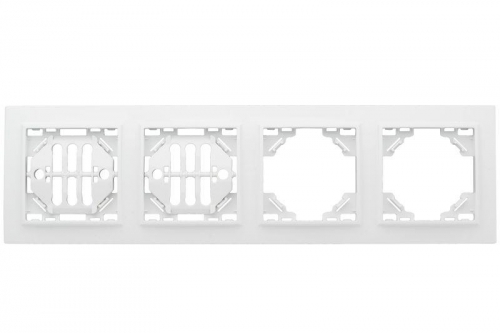 Рамка 4-м Минск горизонтальная бел. Basic EKF ERM-G-304-10 453861