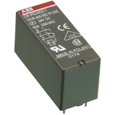 Реле CR-P024AC2 24B AC 2ПК (8А) ABB 1SVR405601R0000 151194