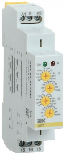 Реле циклическое ORT 1 конт. 230В AС ИЭК ORT-S1-AC230V 463854