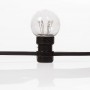 Гирлянда "LED Galaxy Bulb String" 10м 6х30LED 30Вт 220В IP54 бел.; провод черн. каучук NEON-NIGHT 331-325 465861