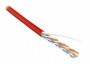 Кабель витая пара UUTP4-C5E-S24-IN-LSZH-RD-100 U/UTP кат.5e 4 пары (24 AWG) ож (solid) LSZH нг(С)-HF красн. (уп.100м) Hyperline 273511 1202515