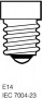 Лампа люминесцентная компакт. DULUX EL LL 11W/827 11Вт E14 спиральная 2500К OSRAM 4050300811451 167